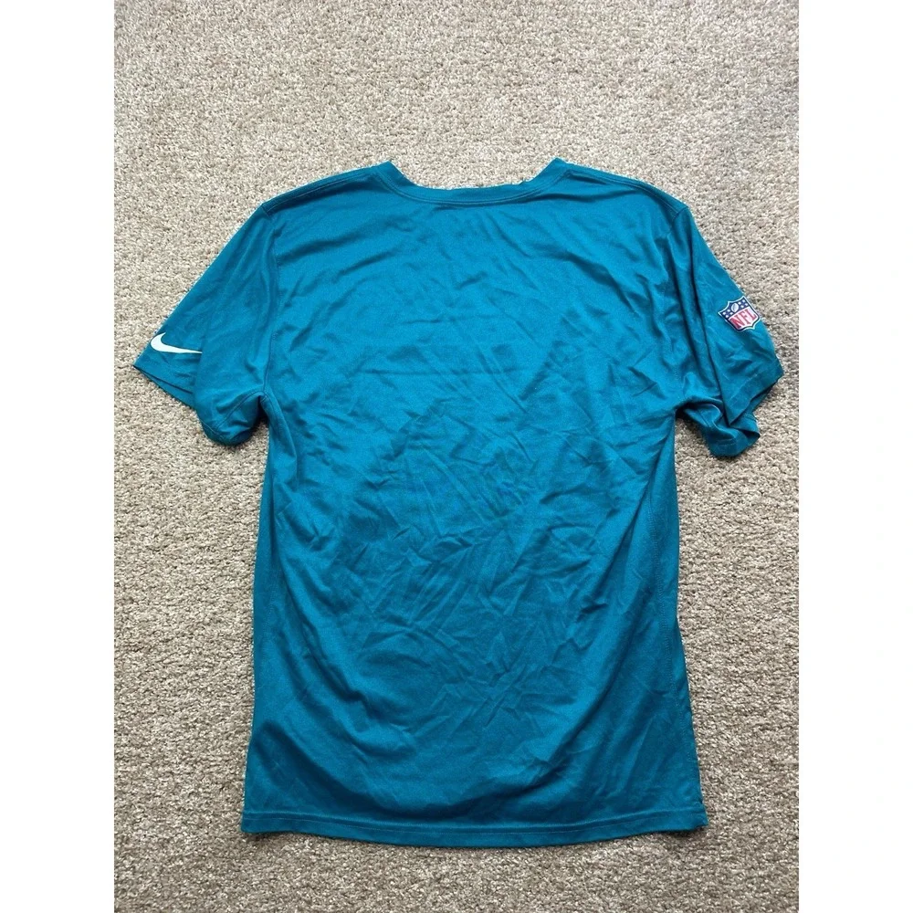 Jacksonville Jaguars Nike Shirt Men's L Teal‎ NFL On Field Short Sleeve